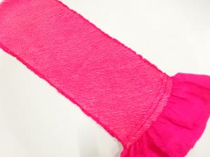 正絹　絞り　振袖用帯揚げ